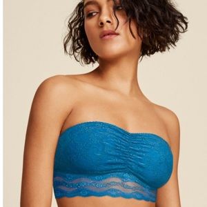 b.tempted Blue Lace Bandeau